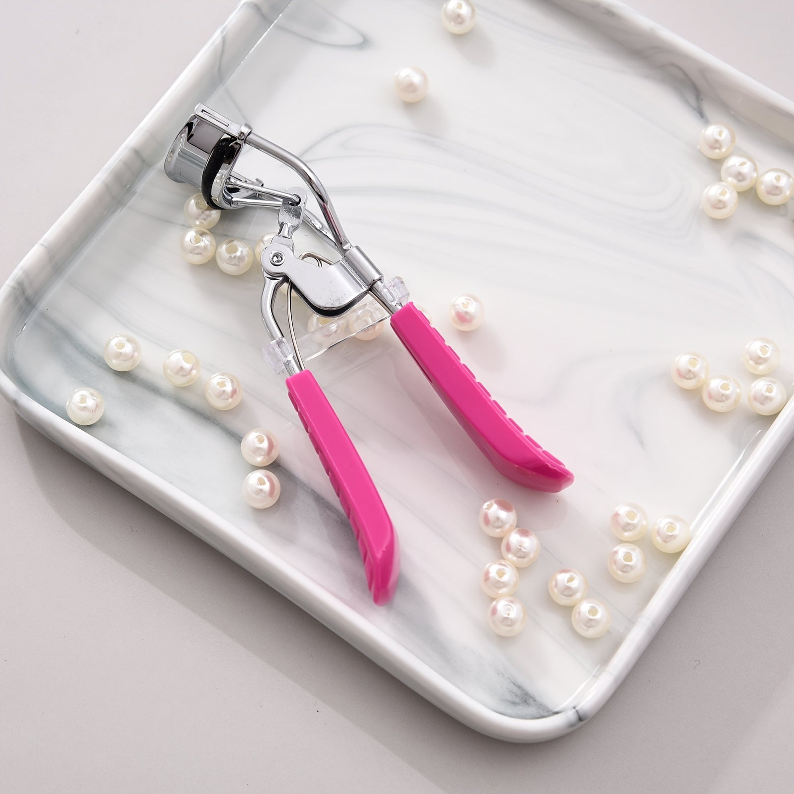 Pink Carbon Steel Eyelash Clip Replacement Strip Eyelash Curler