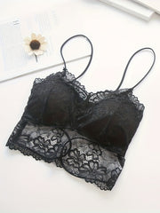 Lace Wireless Bra Breathable & Comfortable