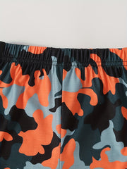 Boys Camo T Shirt & Pants Set Short Sleeve Top Shorts Summer Kids