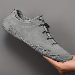 Men's Breathable Casual Shoes with Lace Buckle