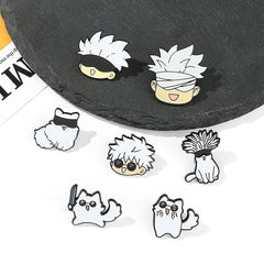 Cartoon Anime Character Metal Pin Decorative Accessories for Clothes Backpack