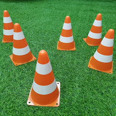8pcs Sports Training Cones Football Basketball Equipment