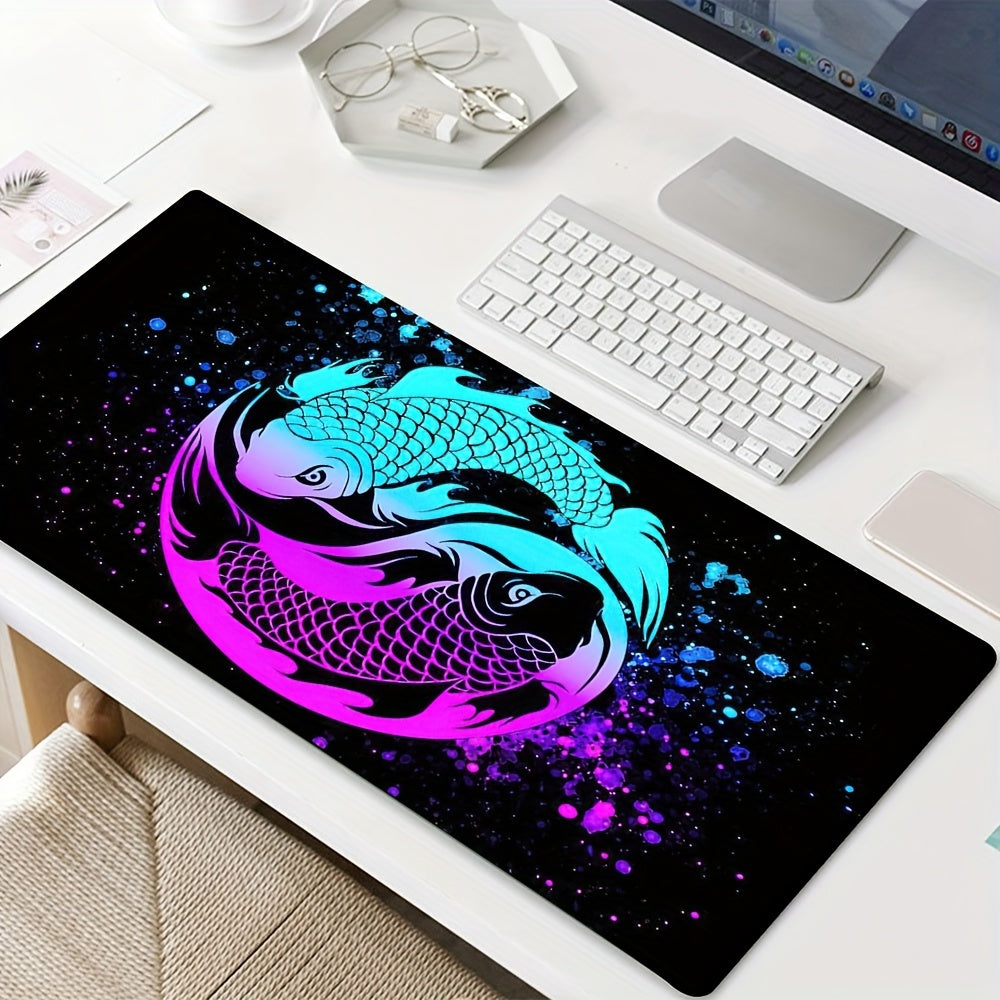 Cartoon Fish Mouse Pad for Office Computers Laptops
