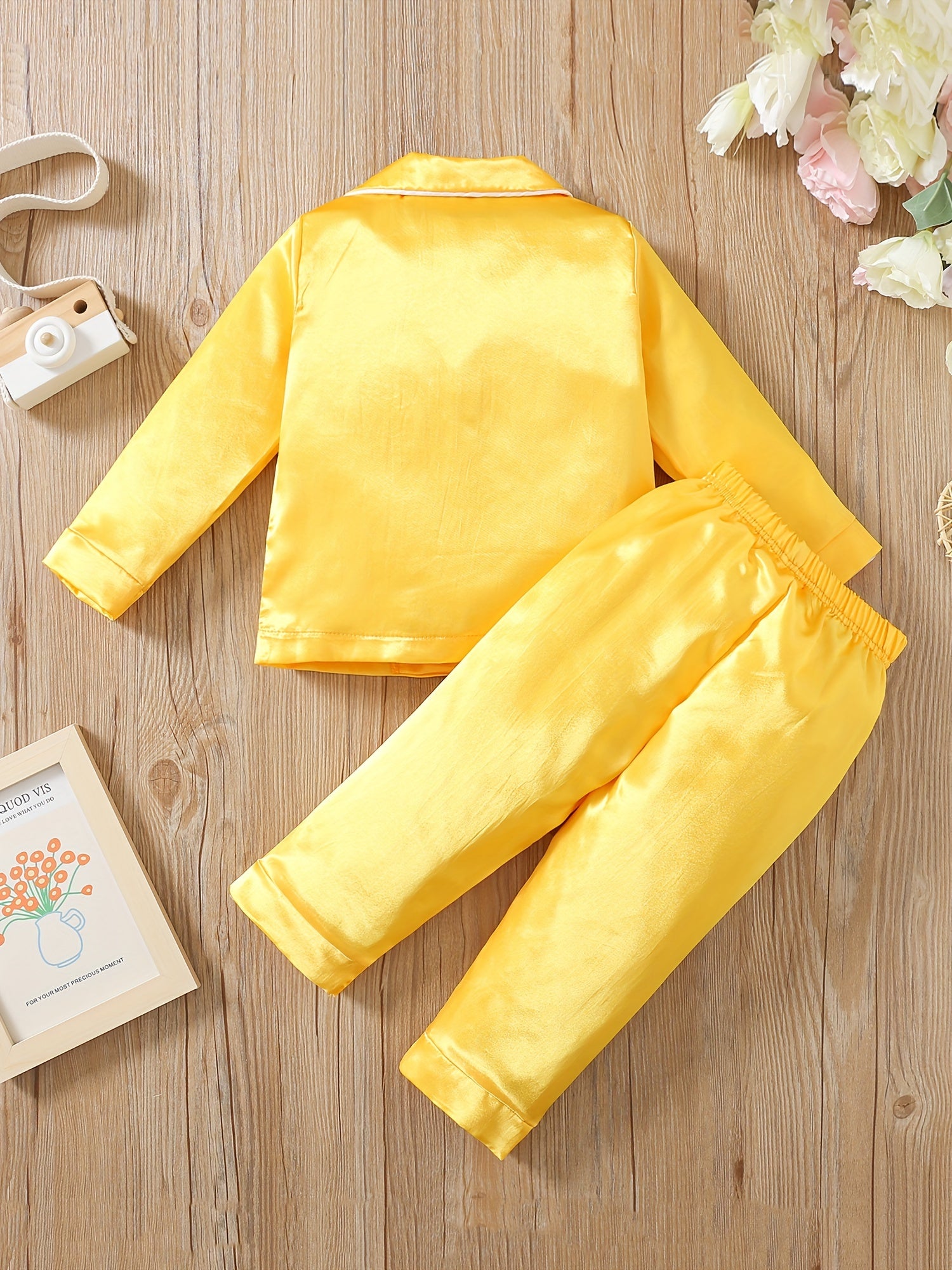 Baby Girls Pajamas Family Outfit Long Sleeve Top & Pants Set
