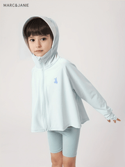MARC&JANIE Girls Hooded Jacket Sun Protection Thin Coat