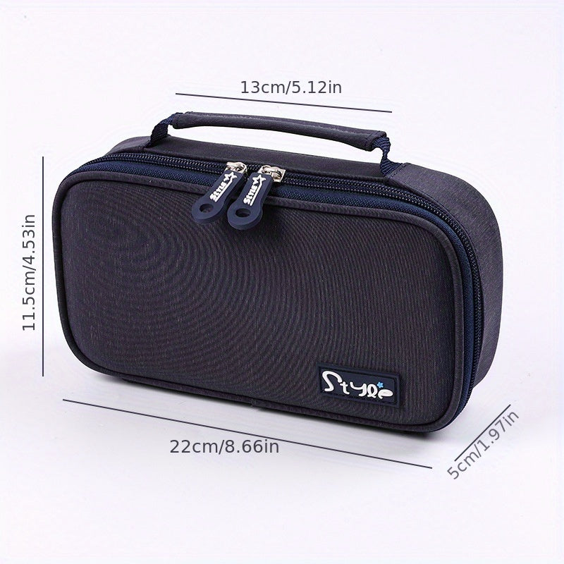 Large Capacity Pencil Case Handheld Stationery Case