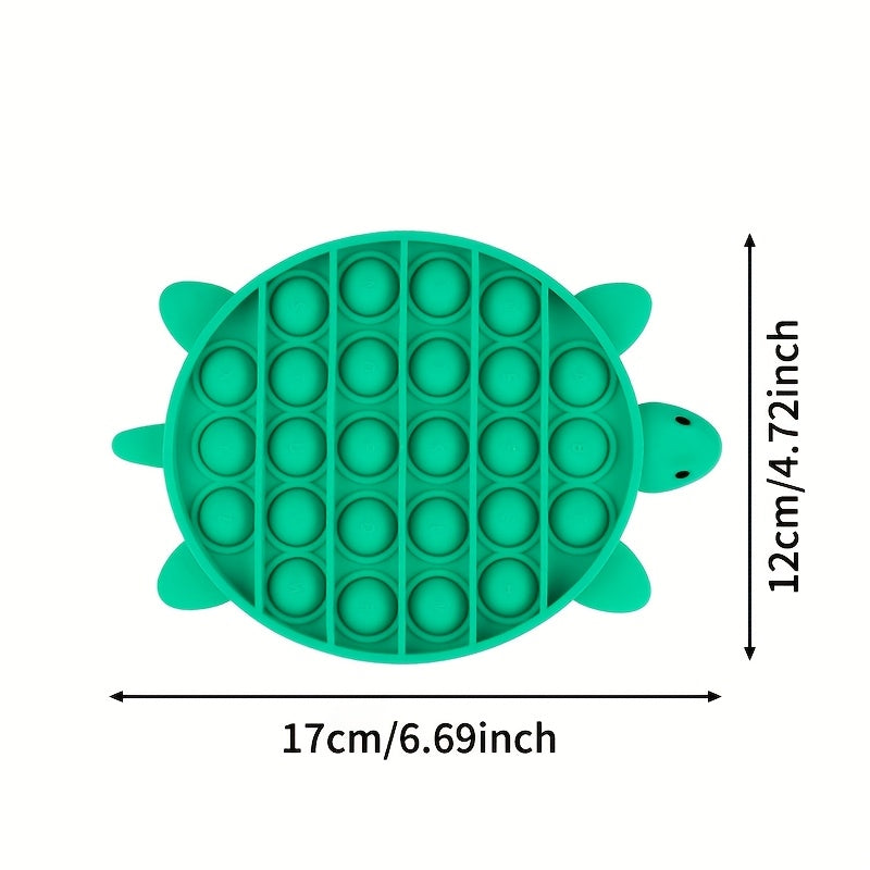 Green Turtle Bubble Relax Puzzle Toy Finger Toys Pop Fidgets for Adults and Kids