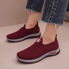 Breathable Mesh Running Shoes with Shock Absorption