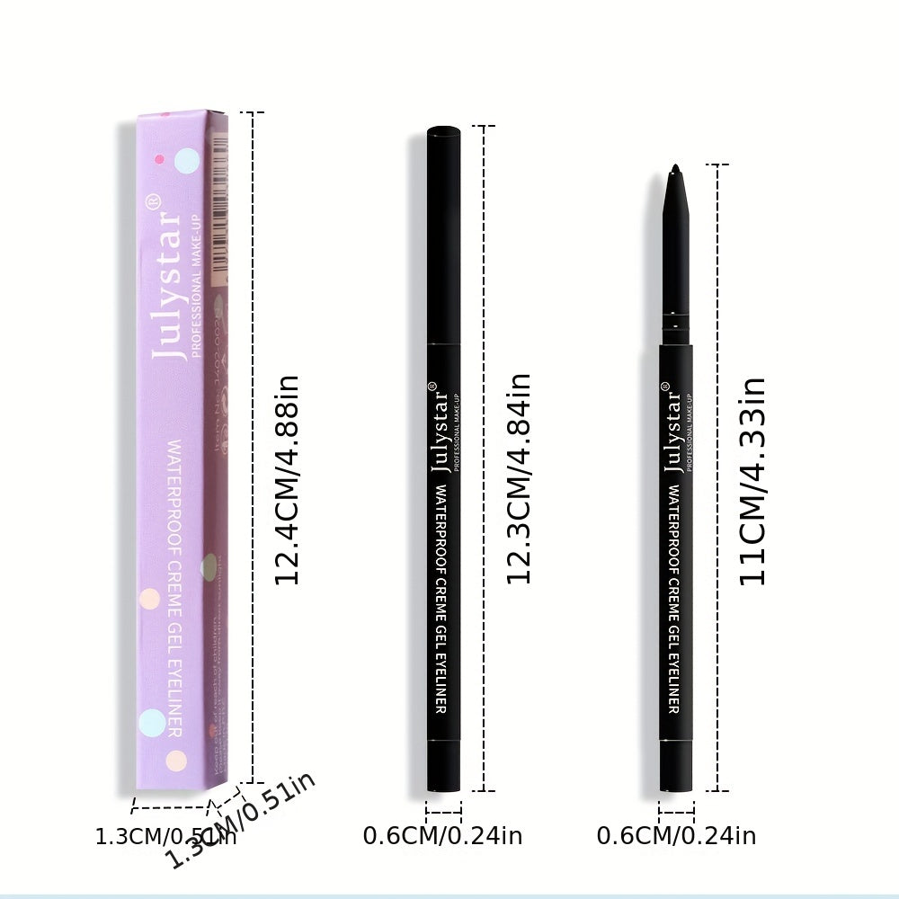 Fluorescent Eyeliner Pen Waterproof Luminous Long Lasting Matte