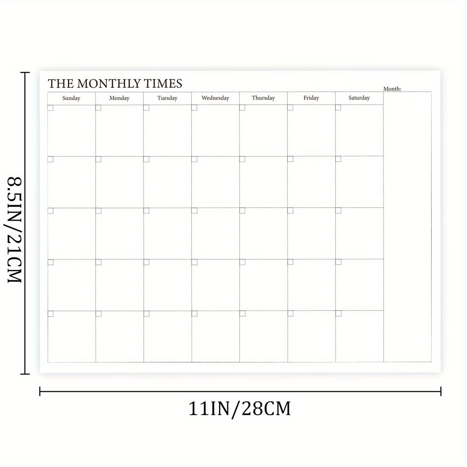 Monthly Planner To Do List Work Organizer for Students