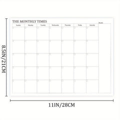 Monthly Planner To Do List Work Organizer for Students