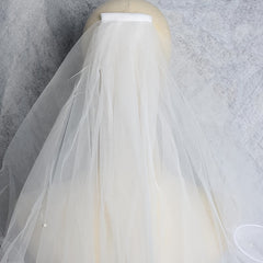 Bridal Veil Faux Pearl Head Veil Wedding Dress Hair Accessories