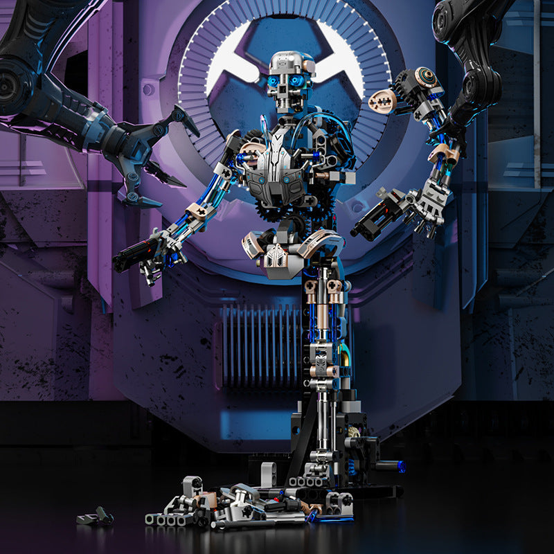 Mechanical Robot Building Blocks Kit Home Decoration Gift
