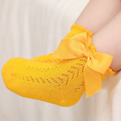 Toddler Girls Socks Bow Princess Socks