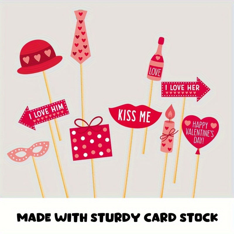 20pcs Wedding Photography Props Set for Proposal & Anniversary Decor
