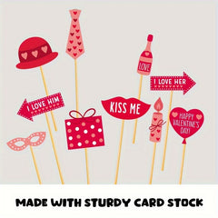 20pcs Wedding Photography Props Set for Proposal & Anniversary Decor