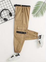 Boys Cargo Pants Casual Soft Comfortable Kids Clothes