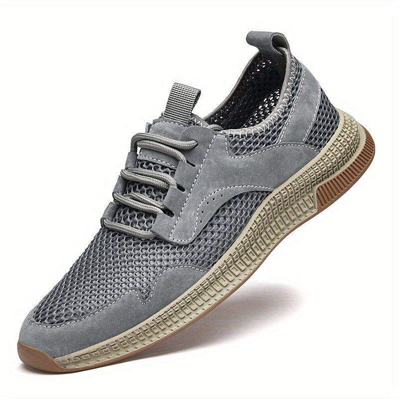 Men's Slip On Athletic Shoes with Shoelaces