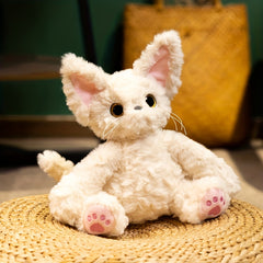 Devon Cat Plush Toy 23in Realistic Stuffed Animal Doll for Home Decoration