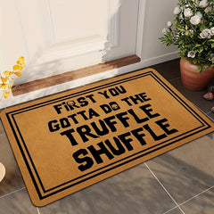 Funny Welcome Doormat Low Pile Indoor Outdoor Entrance Mat