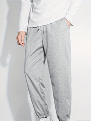 Classic Joggers Men s Casual Solid Drawstring Pants