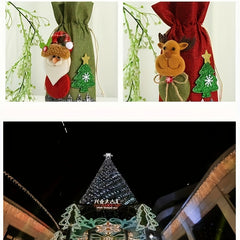Christmas Bottle Gift Bags Wine Bottle Cover Party Supplies Decorations