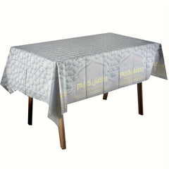 2pcs Disposable Aluminum Film Tablecloth Party Decoration