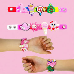 136pcs PVC Cartoon Shoe Charms for Clog Sandals Decoration