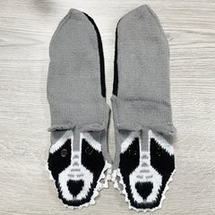 Wolf Socks Comfy & Warm Mid Tube Women Stockings Hosiery