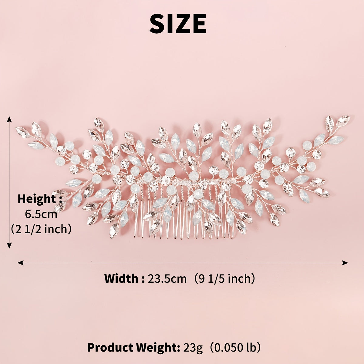 Pearl Bridal Comb Floral Wedding Comb Bridal Hair Comb Wedding Hair Accessory