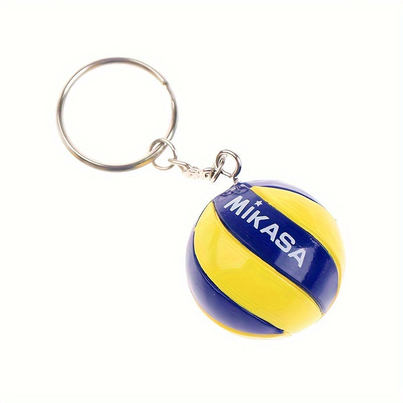 Creative Volleyball Keychain Small Sports Ball Key Chain Pendant Gift