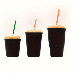 3pcs Anti Scald Coffee Cup Cover Set - Three Sizes Insulated Protective Sleeve