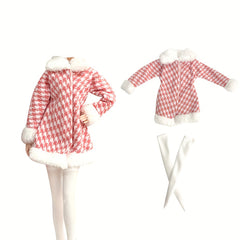 Winter Doll Clothing Set with Coat and Hat - Fits 29-97 cm Dolls