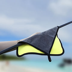 Fishing Towel Double sided with Carabiner Wash Towel