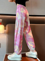 Girls Anti-mosquito Pants Loose Summer Sports Pants