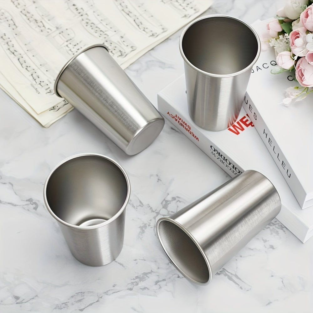 304 Stainless Steel Coffee Cup Water Cup Heat Insulation Tea Cups