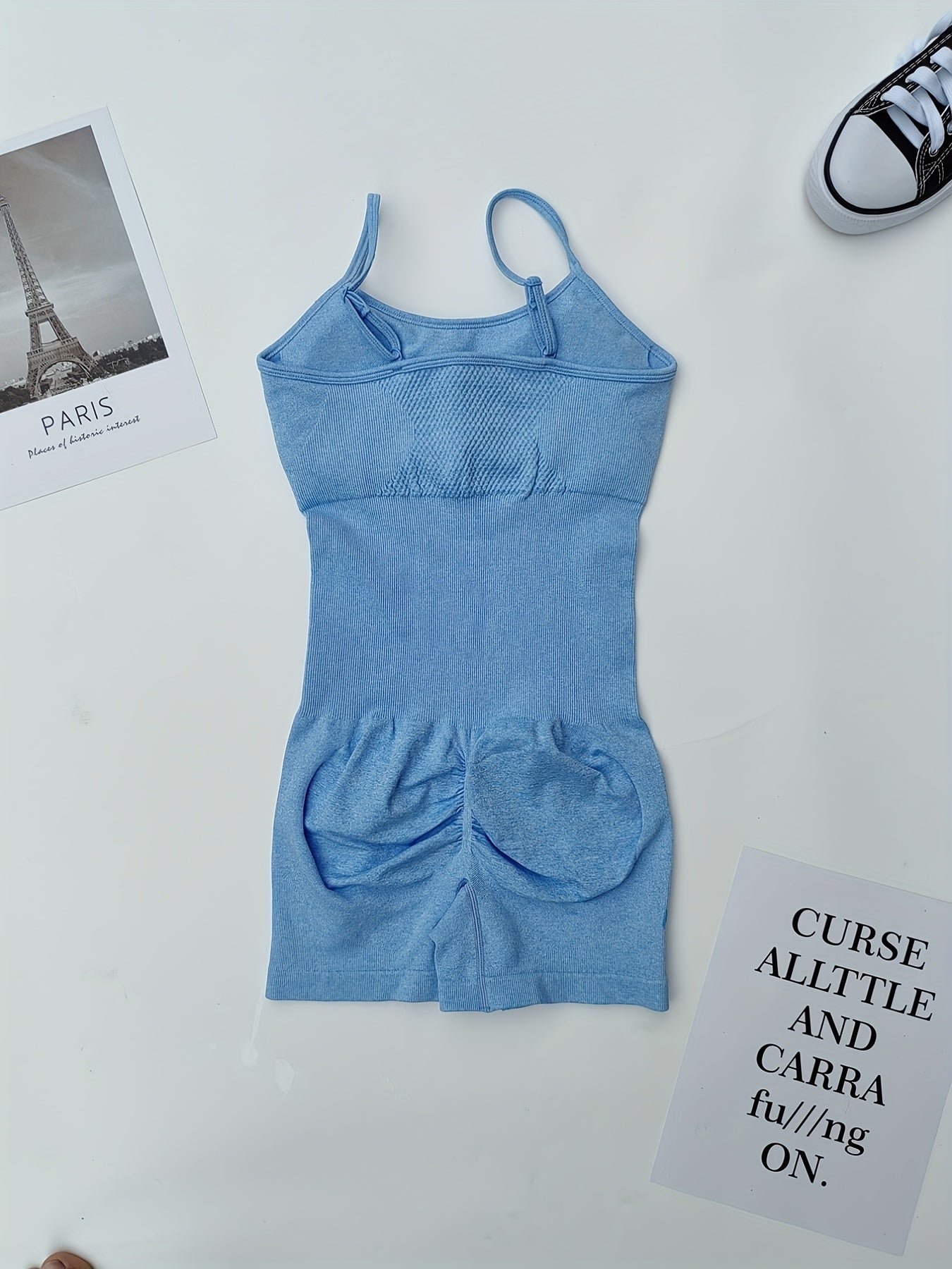 Stretchy Butt Lifting Yoga Rompers Tummy Control JumpSuits