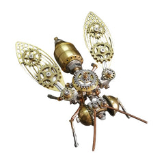 3D Metal Puzzle Insect Model Kit DIY Steampunk Assembly Toy