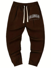 Los Angeles Graphic Casual Joggers Pants Athletic Fit Track Pants