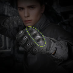Touchscreen Gloves with Palm Pads for Motorcycle Cycling Training