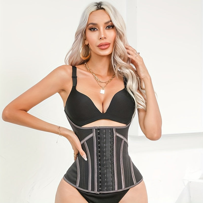 Latex Waist Training Belt Corset Girdle U Shaped Breathable
