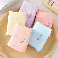 Girls Cartoon Bell Shortie Brief Cotton Underwear Set