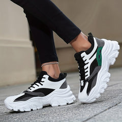 Women's Height Increased Sneakers Outdoor Walking Shoes