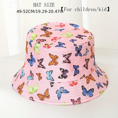 Kids Animal Fisherman Hat Cartoon Wide Brim Basin Hat For Boys And Girls