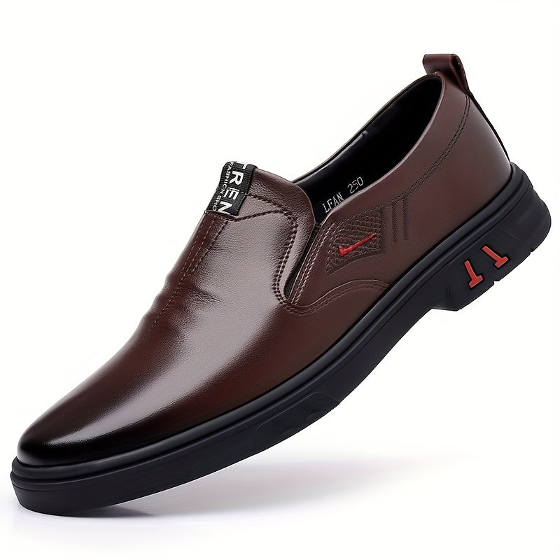 Men's Pointed Toe Loafers Slip On Flat Shoes Lightweight Footwear