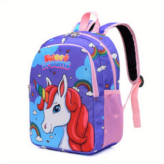 Colorful Cartoon Schoolbags Primary School Students Backpacks