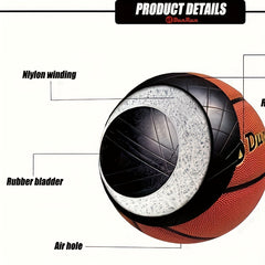 DunRun Standard No 7 Basketball Indoor Outdoor Game Training Ball