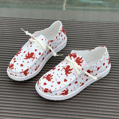 Women's Cupid Cartoon Pattern Skate Shoes