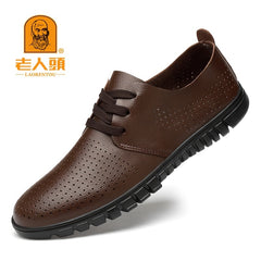 Men's Derby Shoes Lace up Front Shoes For Men Driving Shoes