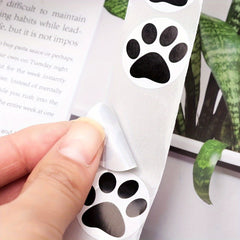 500pcs Dog Paw Stickers Animal Wall Stickers